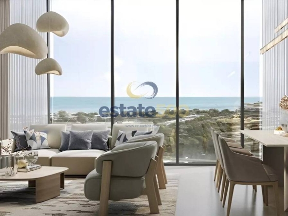 Luxury 1BR Beachfront Apartment | Sobha Siniya Island Umm Al Quwain | Sea View | High ROI | Estate500 Dubai