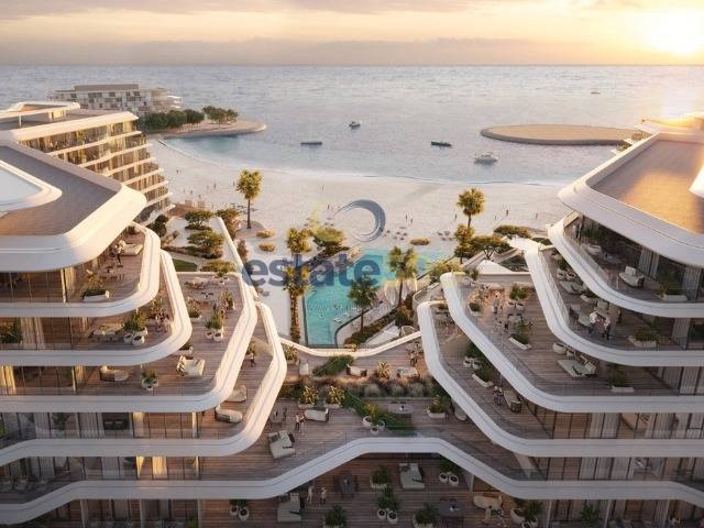 Beachfront 2BR Villa | Full Sea View | Porto Playa | Estate500 Dubai
